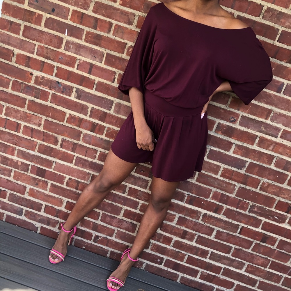 Burgundy Dress by Tart